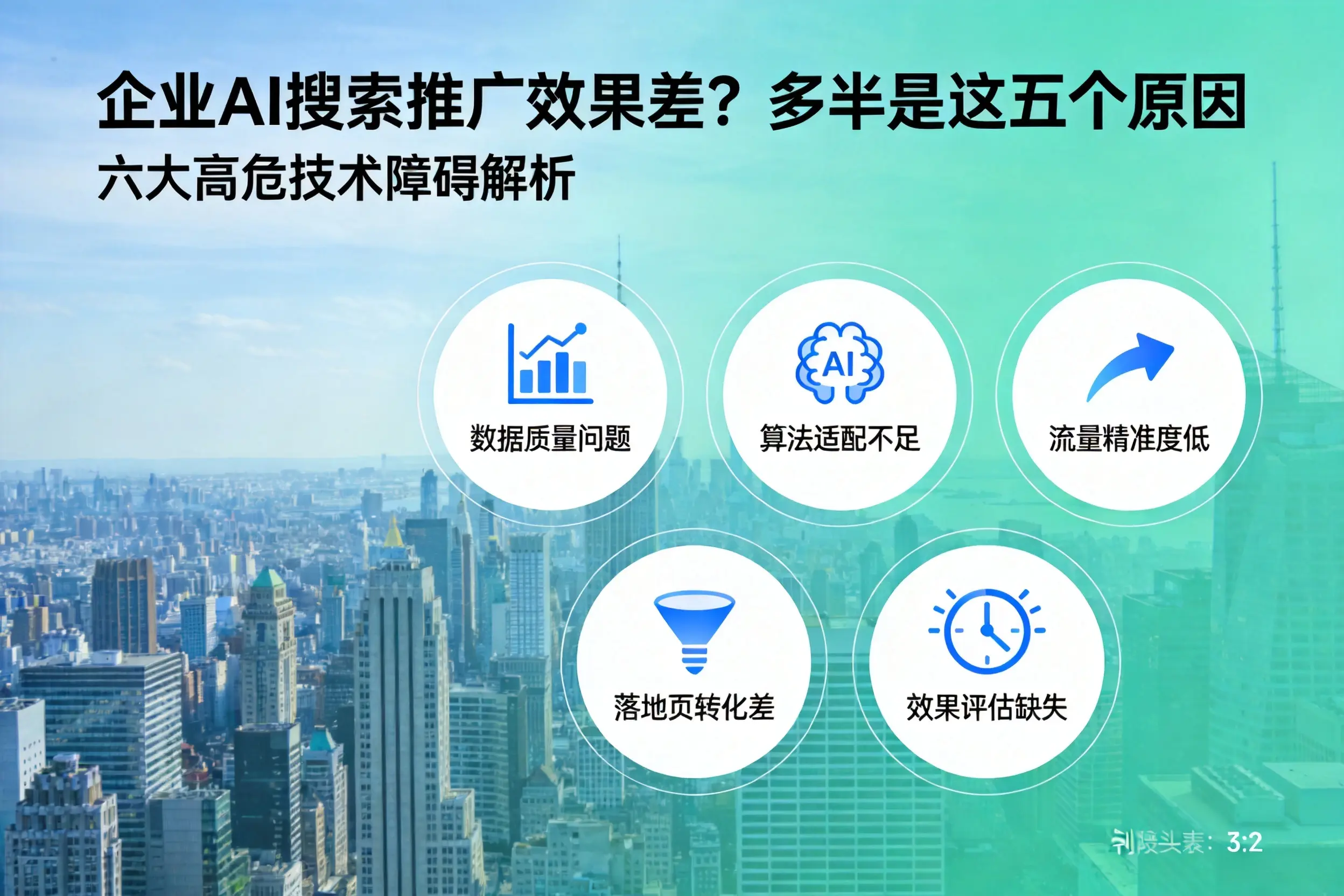 芒康企业AI搜索推广效果差?多半是这五个原因